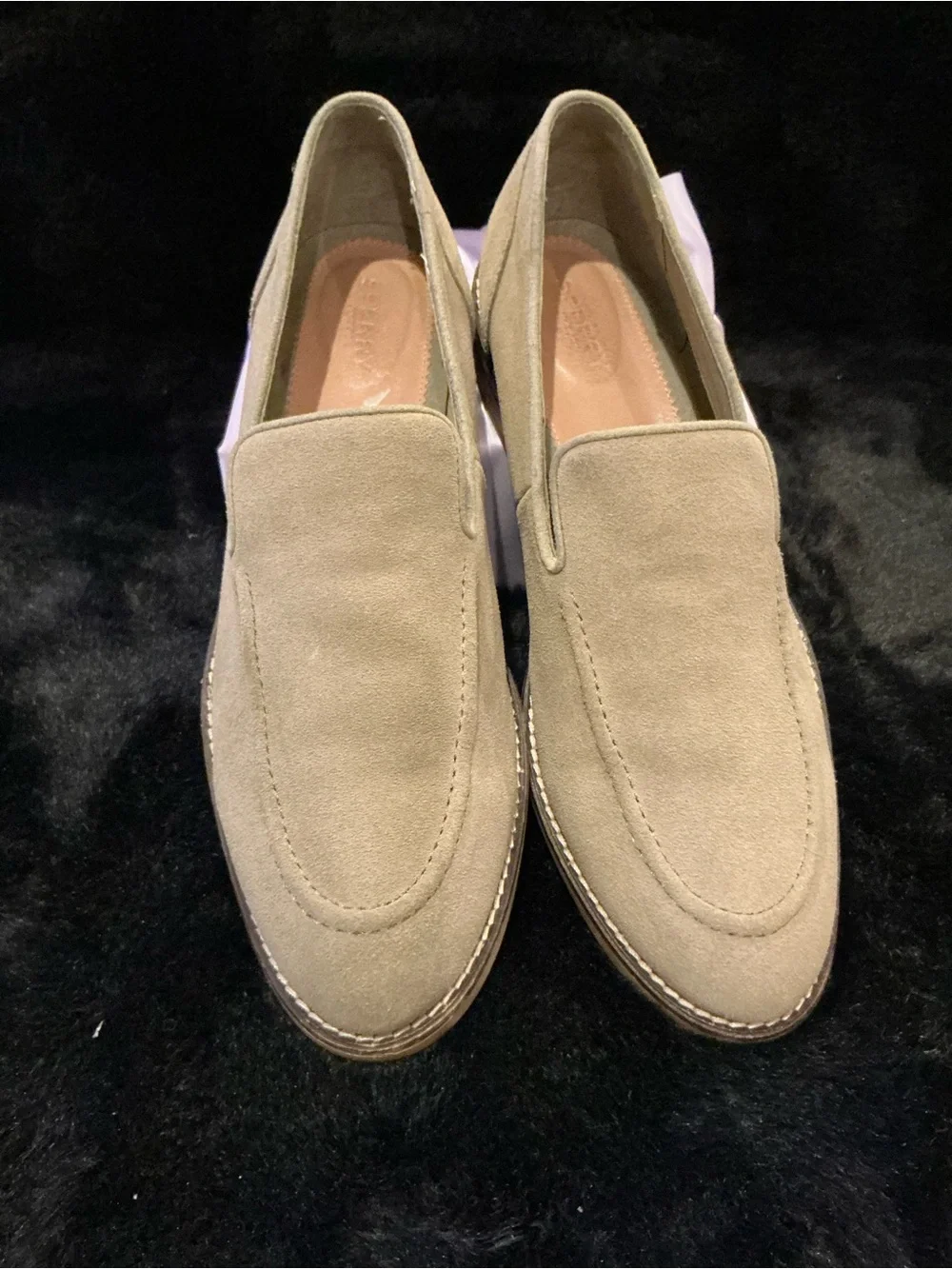 Sperry Women's Suede Slip-On Loafers Size 12